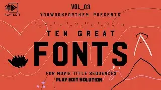 NEW STYLISH FONT 2022 VOL 03 || EDIUS STYLISH FONT || NEW FONT || PLAY EDIT ZONE