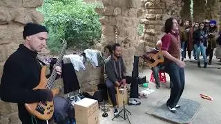 Pepe Camacho live show at Park Güell