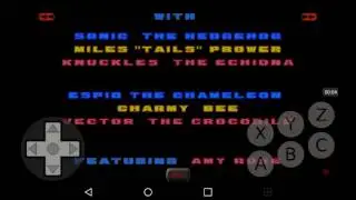 Hack 5: Hyper Vector in Sonic 1 Classic Heroes @GenPlusDroid