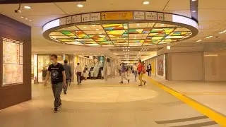 【4K】A walk inside Tokyo Station, one of the biggest stations in Japan