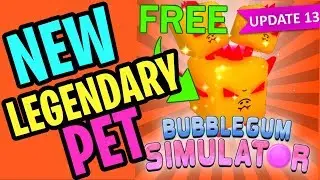ROBLOX BUBBLE GUM SIMULATOR CODES LEGENDARY PETS 2019