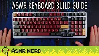 ASMR Mechanical Keyboard Build Guide ft. Drop SHIFT + Halo True Switches + GMK Red Samurai Keycaps