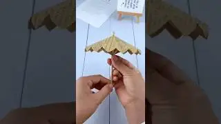 Зонтик из бумаги