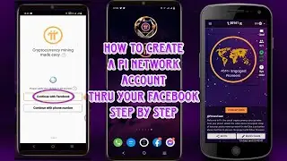 How To Create or Register a Pi Network Account Using Your Facebook Step by Step: