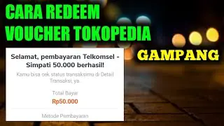 Cara Redeem Voucher Tokopedia