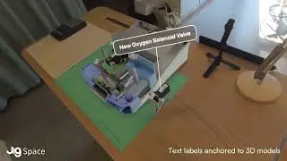 Add rich text labels and 3D text boxes to Jigs on Apple Vision Pro