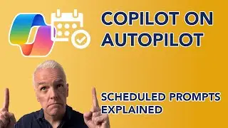 Your week, automated with Copilot scheduled prompts!