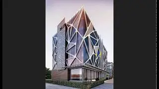 office building design in sketchup