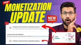 Bad News 😱 New YouTube Monetization Policy 2026  ⚠️ Violation for Youtube Monetization Policy 2026