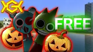 Halloween party Sprunki in Nextbots In Playground Mod #sprunki #games