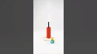 Большой БУМ!💣Зажигалка и петарда из лего. 
