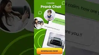 Fake chat video call prank app