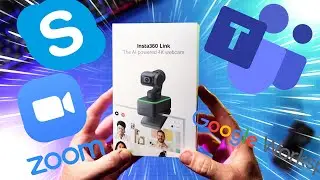 How to use the Insta360 Link Webcam with Zoom/Skype/Microsoft Teams and More…