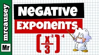 Negative Exponents | How to Simplify