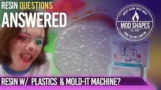 Casting Resin into Plastic Molds made with the Mold It system