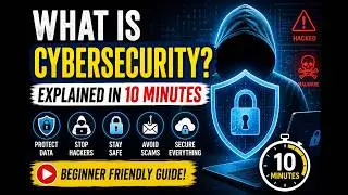 What is Cybersecurity? Explained in 10 Minutes (Beginner Friendly Guide)