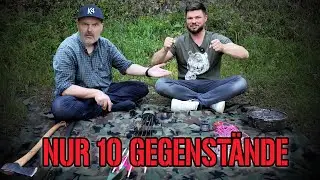 Die 10 Gegenstände bei Alone Deutschland mit @MartinLinke