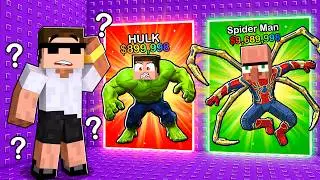 Would You Rather Be Hulk or Spiderman in Roblox | English !!