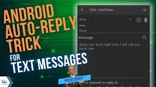 Activate auto reply for text messages on Android so you're not interrupted | Kurt the CyberGuy