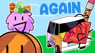 BFDIA 1 Retold in Less than a minute | BFB/TPOT (BFDI Retold)