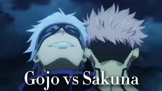 GOJO VS SAKUNA (Hindi) FIGHT EDIT -  ASHURA