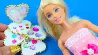 How to make Miniature Makeup Set | MINIATURE IDEAS FOR DOLLHOUSE