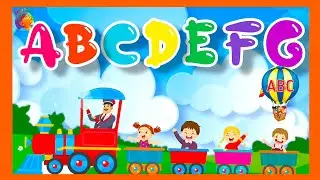 an alphabet train- leaning letters | the letters of the alphabet song |abc song
