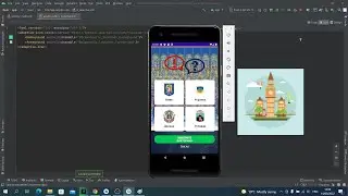 Приложение Викторина на Java в Android Studio. Урок 36. Изменяем текст по умолчанию на кнопке.