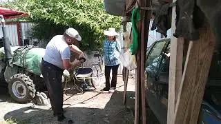 как заправить быстро леску в бензокосу не занимаясь ерундой .