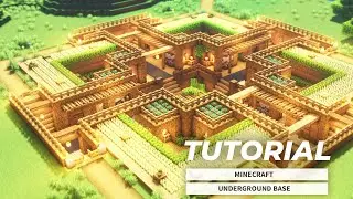 [Minecraft] How To Build an Ultimate Underground Base(Tutorial)