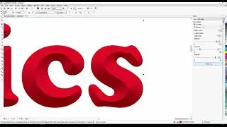 How to Make 3d effect on text in Coreldraw in Urdu/Hindi Sr Graphics