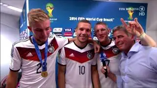 Poldis Grüße aus Maracanã nach Kölle