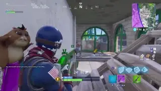 Playing Fortnite new sword
