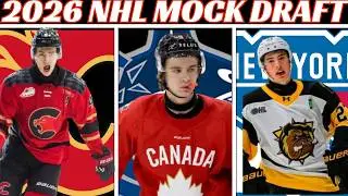 2026 NHL Draft Lottery Simulation + 2026 NHL Mock Draft