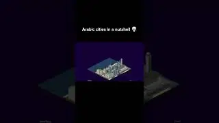 Arabic cities in a nutshell 💀 #city #citybuilder #art #pixelart #theotown #shorts #short