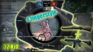 PUBGLite||4 Fingerstyle||TDM mode||32 Kill!!