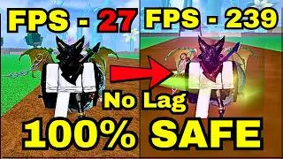 How I Got Smooth FPS in Blox Fruits Using FastFlags ✅😍 | *GUIDE*