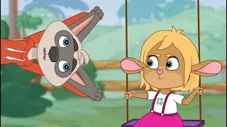 NEW!! 🐰 Bunny or a Monkey 🐵 Cartoons For Kids | Zabezoo: Ears' N'Tail