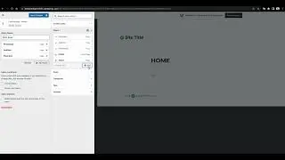 Customising Site Adding Menu Buttons