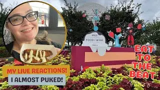 **I Threw up! ** My First Time at EPCOT Food & Wine Festival 2024: @MarkyMouse @EvaLovesDisney