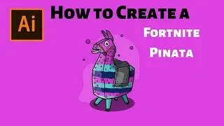 How to Create Fortnite Piñata | Adobe Illustrator