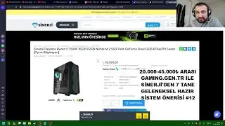 20.000-45.000₺ ARASI GAMING.GEN.TR İLE SİNERJİ'DEN 7 TANE GELENEKSEL HAZIR SİSTEM ÖNERİSİ #12