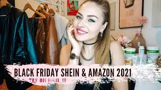 Try on haul BLACK FRIDAY 2021 AMAZON e SHEIN + Codici Sconto