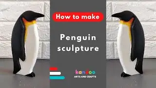 How to make an easy DIY bird sculpture. DIY white cement animal sculptures