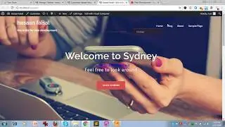 Web development-5(How to make menu bar in Wordpress)