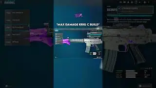 THE *MAX DAMAGE* KRIG C BUILD on WARZONE 👑 