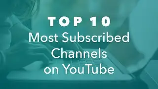 TOP 10 MOST SUBSCRIBED INDIAN YOUTUBERS | TRENDY | 2020