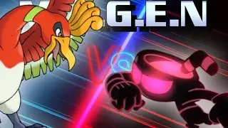 Ho-Oh vs Cuphead FNF - Mugen Battle