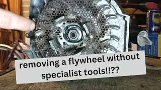 Flywheel Removal on the farm without Special Tools! Engine Teardown Pt2