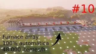 Building the Aurigas Furnace Array - Technical Minecraft 1.21.4 Ep10